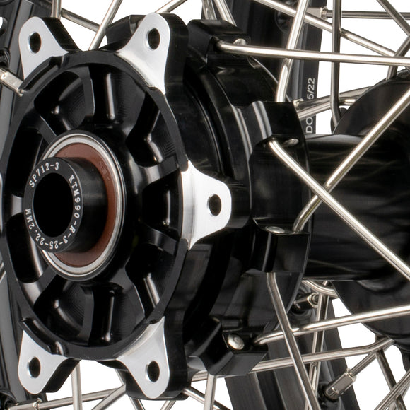 Axiom Suzuki DR650 1990-22 "Cush Drive" Black Rim / Black Hub 21x1.85/18x2.50 Adventure Wheels