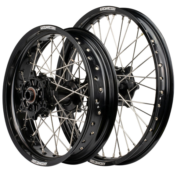 Axiom KTM 1090-1190-1290 "Cush Drive" Black Rim / Black Hub 21x2.15 / 18x4.25 Adventure Wheelset