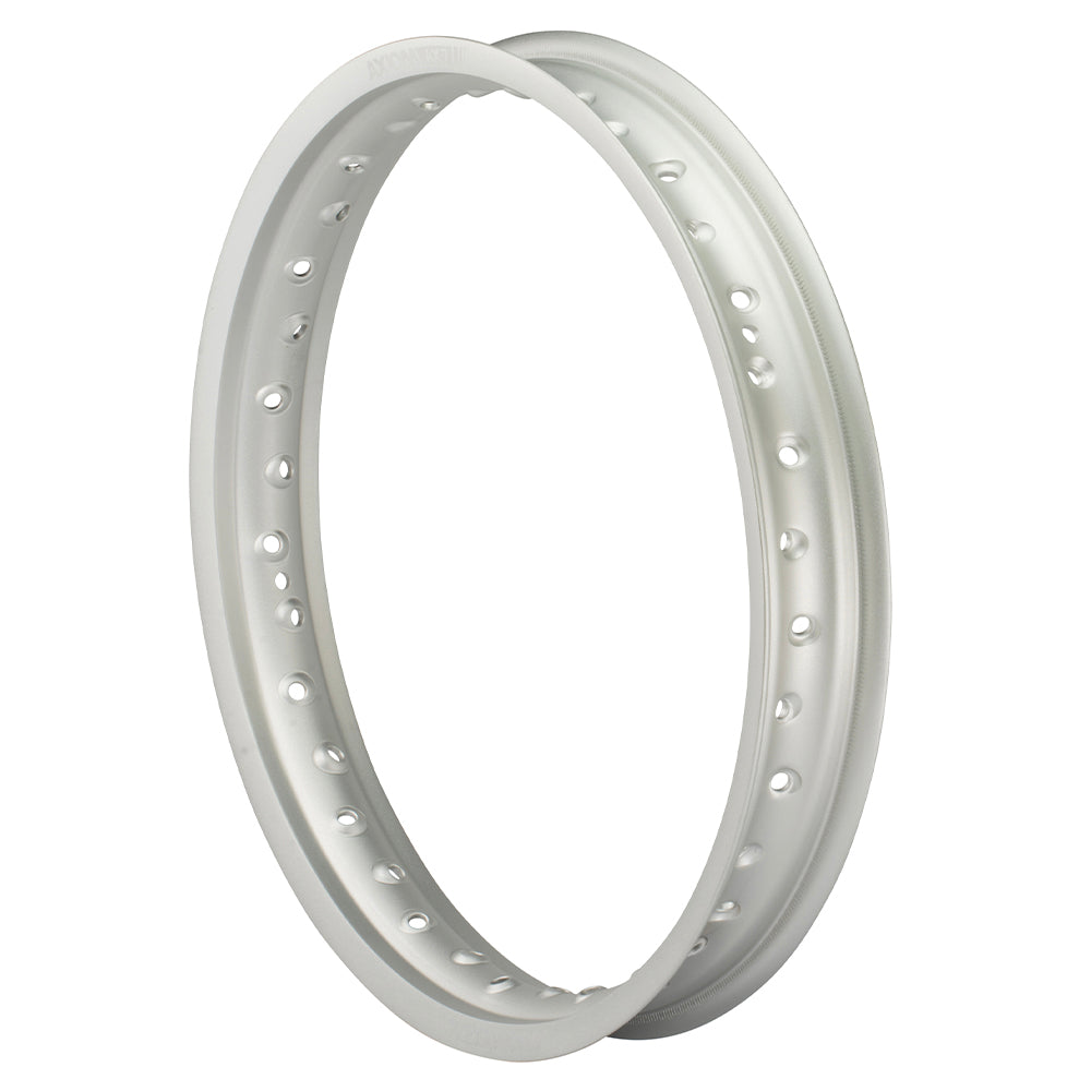 Axiom AX7 Silver 19-2.15 36h Rear Rim | Axiom Moto-X