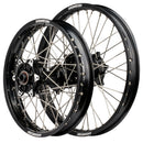 Axiom Suzuki DR650 1990-22 "Cush Drive" Black Rim / Black Hub 21x1.85/18x2.50 Adventure Wheels-1