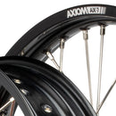 Axiom KTM 1090-1190-1290 2014-24 "Cush Drive" Black Rim / Orange Hub 21x2.15 / 18x4.25 Adventure Wheelset-3