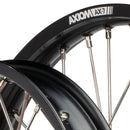 Axiom KTM / Husqvarna / Gas Gas 2003-24 "Cush Drive" Black Rim / Orange Hub 21x1.6/18x2.15 Complete Wheel Set-3