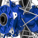 Axiom Yamaha Tenere 700 2019-24 700 "Cush Drive" Black Rim / Blue Hub 21x1.85/18x2.50 Adventure Wheels-2