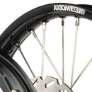 Axiom KTM 65SX / Hqva TC65  / Gas Gas MC65 2023-24 14x1.6/12x1.6 Black/Blue Wheel Kit with Discs-4