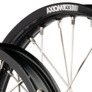 Axiom Kawasaki KX85 2001-24 BW Black Rim / Green Hub 17x1.4/14x1.60 Complete Wheel Set-3