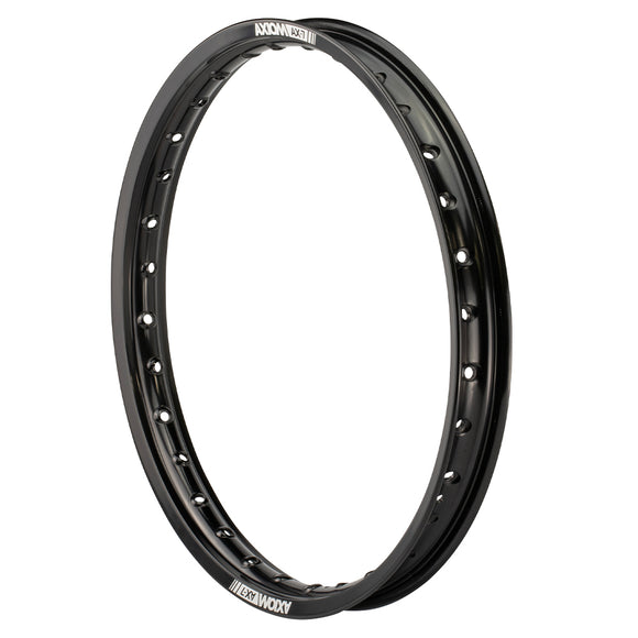 Axiom AX7 Black 21-2.15-36h - Front Rim