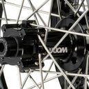 Axiom Yamaha YZ65 2018-24 Black Rim / Black Hub 14x1.6/12x1.6 Complete Wheel Set-2