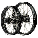 Axiom Yamaha YZ65 2018-24 Black Rim / Black Hub 14x1.6/12x1.6 Complete Wheel Set-1