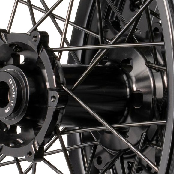 Axiom Yamaha WR250-450F 2019-2024 Black Rim / Black Hub / Black Spokes / Black Nipples 17x.3.5/17x4.25 Supermoto Wheels