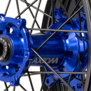 Axiom Yamaha WR250R 2007-24 Black Rim / Blue Hub / Blue Nipples 17x3.5/4.25 Supermoto Wheels-2