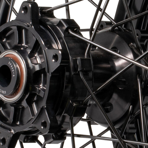 Axiom Yamaha WR250-450F 2019-24 "Cush Drive" Black Rim / Black Hub / Black Spoke / Black Nipples 17x3.5/17x4.25 Supermoto Wheels