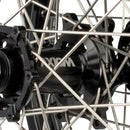 Axiom Yamaha YZ-YZF 2009-24 Black Rim / Black Hub 19x2.15/19x2.50 Flat Track Wheel Set-2