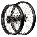 Axiom KTM / Husqvarna / Gas Gas 2003-24 Black Rim / Black Hub / Black Nipples 21x1.6/18x2.15 Complete Wheel Set-1