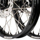Axiom KTM 125-530 EXC-EXC-F 2003-24 Black Rim / Black Hub / Black Nipples 21x1.6/18x2.15 Wheel Set with Discs-5