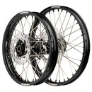 Axiom Kawasaki KLX450 2007-24 Black Rim / Black Hub / Black Nipples 21x1.6/18x2.15 Wheel Set with Discs-1