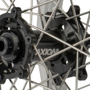 Axiom Beta RR 2014-24  Silver Rim / Black Hub / Black Nipples 21x1.6/18x2.15 Complete Wheel Set-2