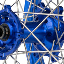 Axiom Honda CRF250-450R 2014-24 Blue Rim / Blue Hub / Blue Nipples 21x1.6/19x2.15 Complete Wheel Set-2