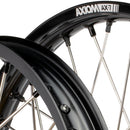 Axiom Honda CRF250-450R 2014-24 Black Rim / Gold Hub 19x2.15/19x2.50 Flat Track Wheel Set-3