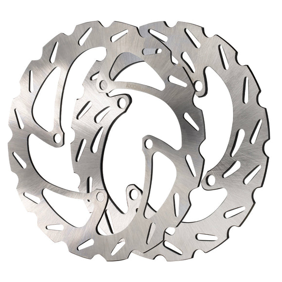 Axiom KTM 65SX / Hqva TC65  / Gas Gas MC65 2023-24 14x1.6/12x1.6 Black/Blue Wheel Kit with Discs