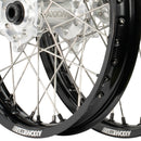 Axiom Yamaha / Suzuki YZ/RM85 1993-24  SW Black Rim / Silver Hub 17x1.4/14x1.60 Complete Wheel Set-4