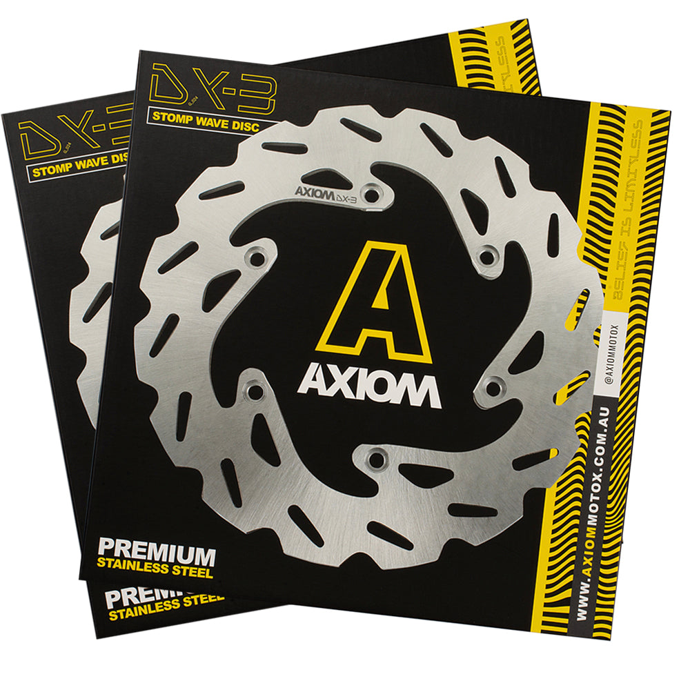 Axiom Suzuki RM85 2005-24  SW Black Rim / Black Hub 17x1.4/14x1.60 Wheel Set with Discs