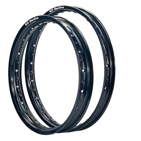 DID Dirt Star 19x1.85 36h Black Rear Rim