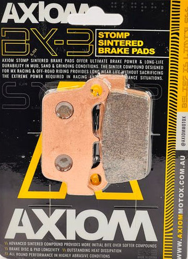 Axiom Kawasaki - Suzuki - Yamaha - Beta - Gas Gas - Sherco - TM  Sintered Rear Brake Pads