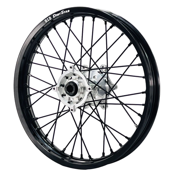 Axiom KTM / Husqvarna / Gas Gas 2003-24 Black Rim / Silver Hub / Black Spokes 18x2.15 Enduro Rear Wheel