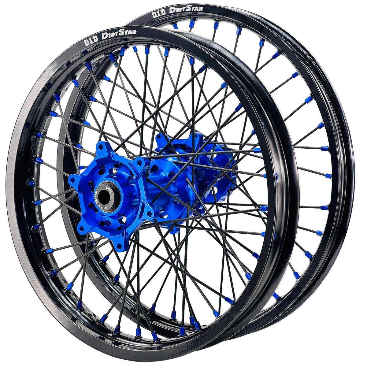 DID DirtStar / Axiom Yamaha YZ-YZF 2009-26 Black Rim / Blue Hub / Blac ...