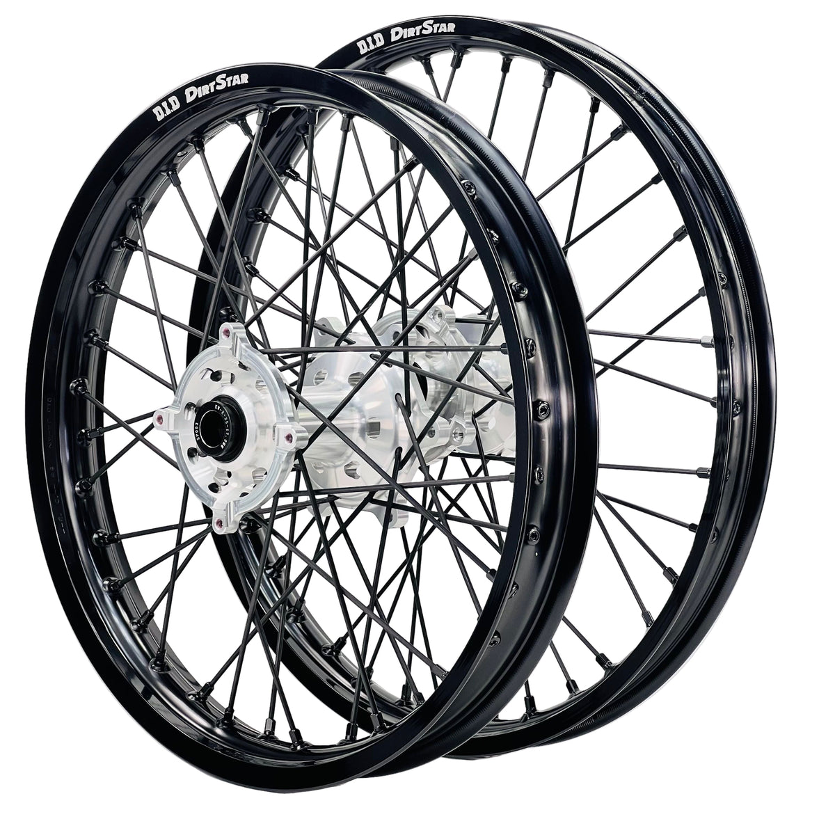 DID DirtStar / Axiom Beta RR 2014-26 Black Rim / Silver Hub / Black Sp ...