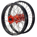 Axiom KTM / Husqvarna / GasGas 2003-26 Black Rim / Orange Hub 21x1.6/19x2.15 Motocross Wheel Set-2
