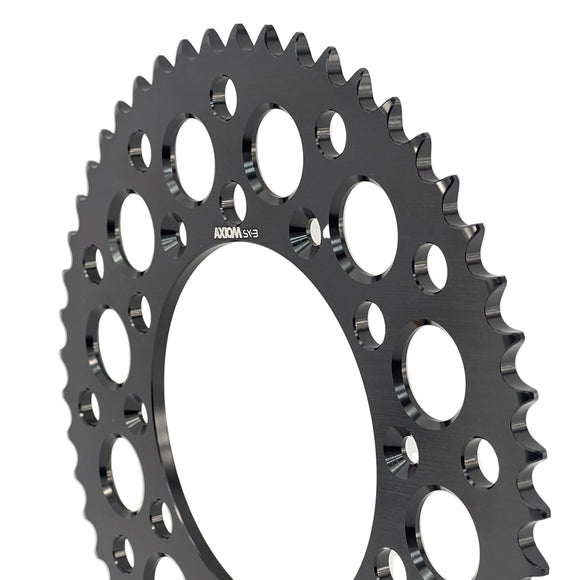 Axiom 48t  KTM / Husky / GasGas 85cc 2003-26 Black Alloy Rear Sprocket