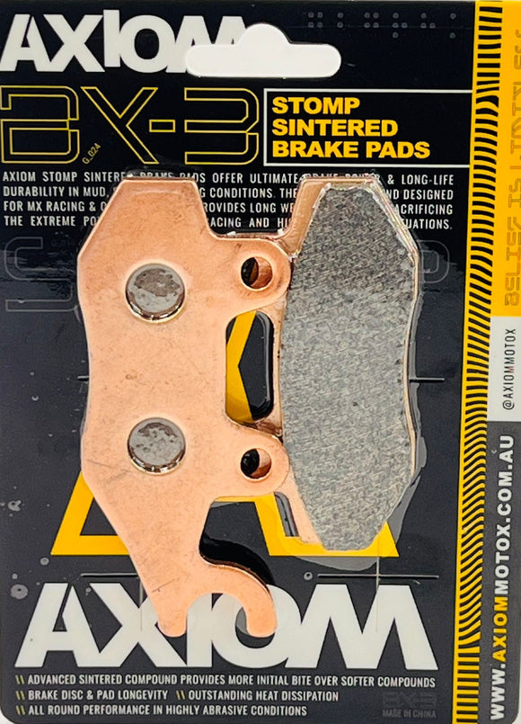 Axiom Kawasaki - Suzuki - Yamaha - Husqvarna Sintered Front Brake Pads