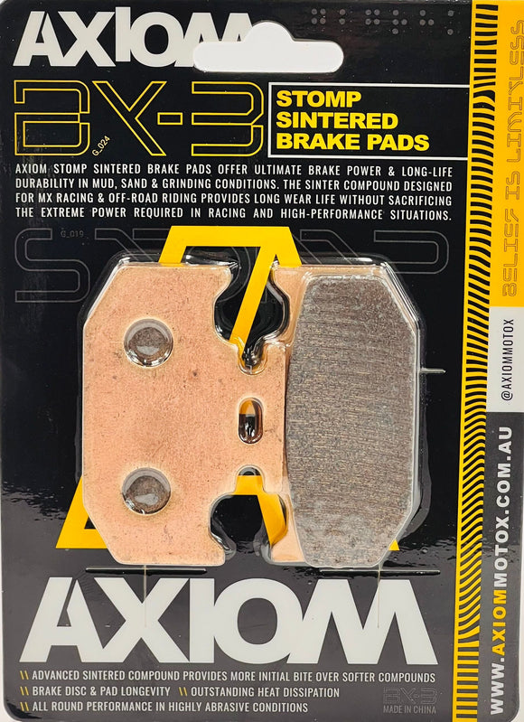 Axiom Kawasaki - Suzuki - Yamaha Sintered Rear Brake Pads