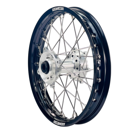 Axiom KTM / Husqvarna 85cc 2004-20 BW Black Rim / Silver Hub 16x1.85 Motocross Rear Wheel
