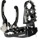 Axiom Husqvarna TC85 2018-2024 Black Brake & Clutch Lever / Footpeg Kit-1