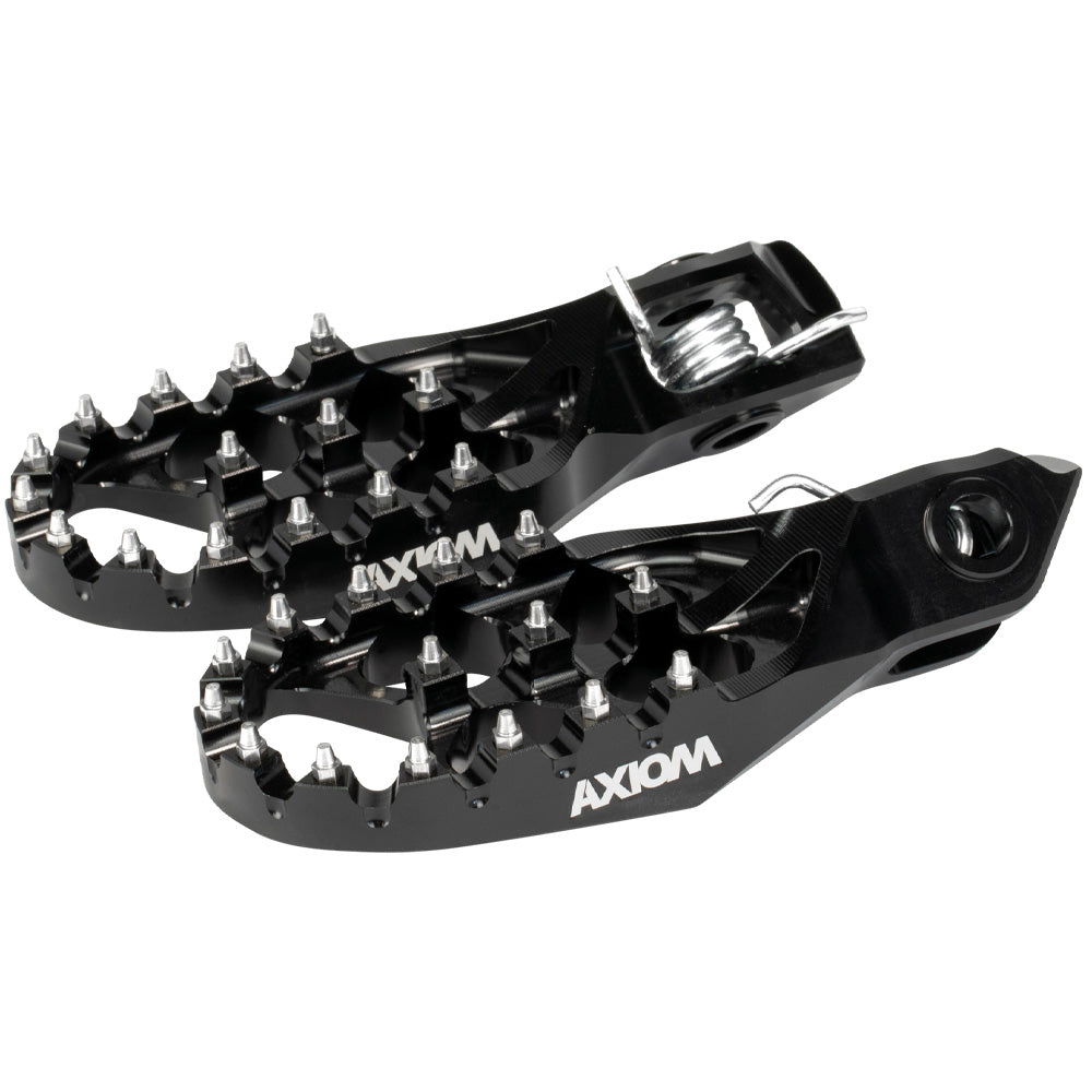 Axiom KTM / Husqvarna 2023-24 / GasGas 125-450 2024 Black Footpegs