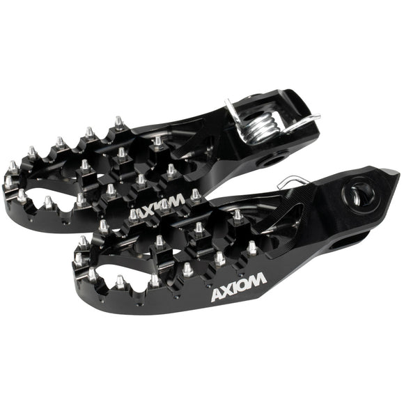 Axiom KTM / Husqvarna 2023-24 / GasGas 125-450 2024 Black Footpegs