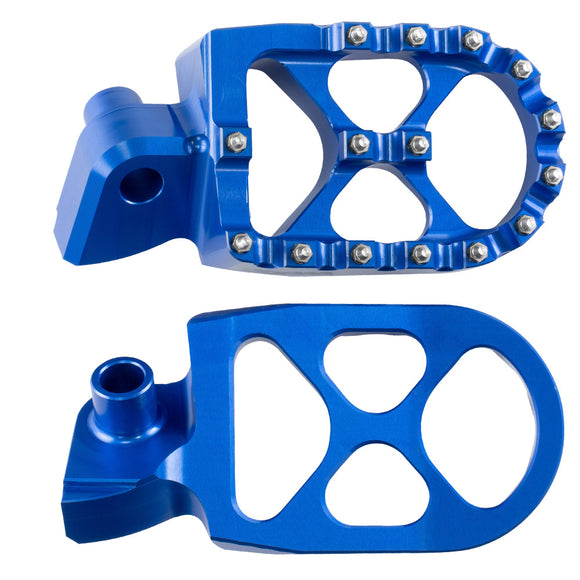 Axiom Yamaha YZ-YZF-WRF 1999-23 Blue Footpegs