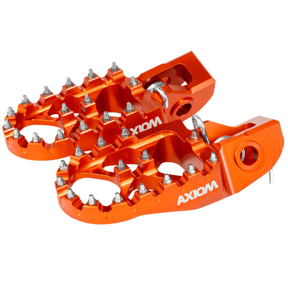 Axiom  KTM - Husqvarna - GasGas 1998-2024 Orange Footpegs