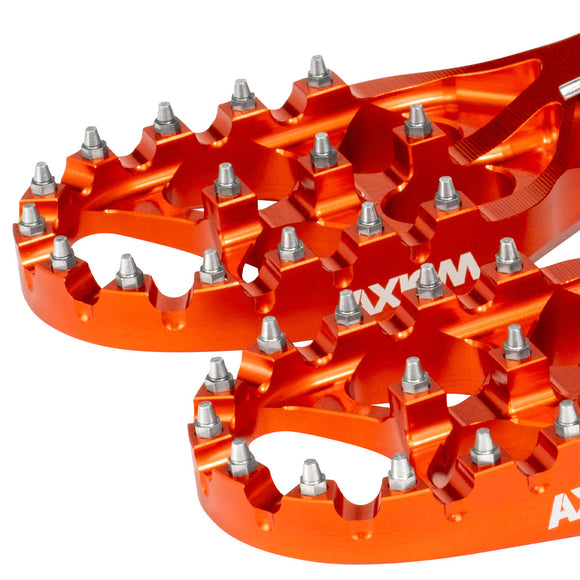 Axiom KTM / Husqvarna 2023-24 / GasGas 125-450 2024 Orange Footpegs