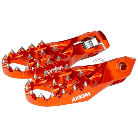 Axiom KTM / Husqvarna 2023-24 / GasGas 125-450 2024 Orange Footpegs