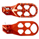 Axiom KTM / Husqvarna 2023-24 / GasGas 125-450 2024 Orange Footpegs-2