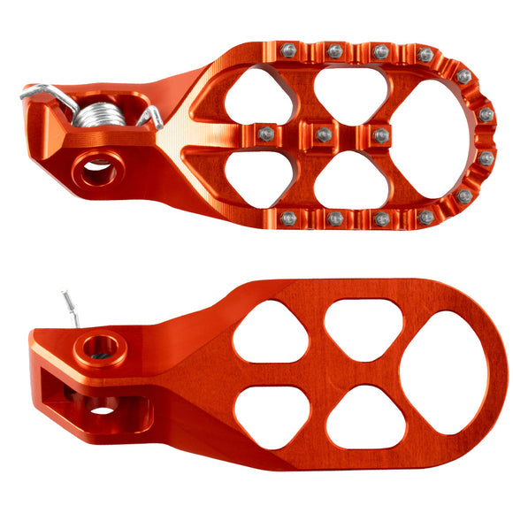 Axiom KTM / Husqvarna 2023-24 / GasGas 125-450 2024 Orange Footpegs