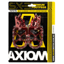 Axiom Beta RR 2St / 4St 2020-23 Red Footpegs-5