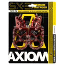 Axiom Beta RR 2St / 4St 2020-24 Red Footpegs-5