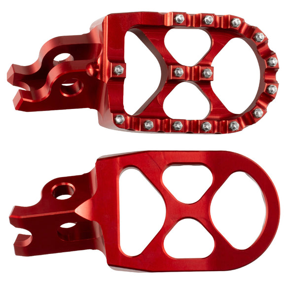 Axiom Beta RR 2St / 4St 2020-24 Red Footpegs