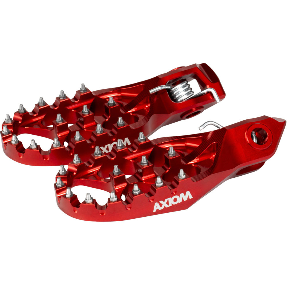 Axiom KTM / Husqvarna 2023-24 / GasGas 125-450 2024 Red Footpegs