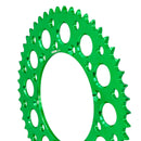 Axiom Kawasaki 48t  KX125-250-500, KX250-450F, KLX450 Green Alloy Rear Sprocket-1