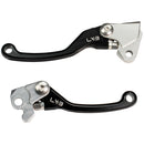 Axiom Black Yamaha WRF250-450 05-15 / Kawasaki KLX450 08-23 Flex Lever Set-4